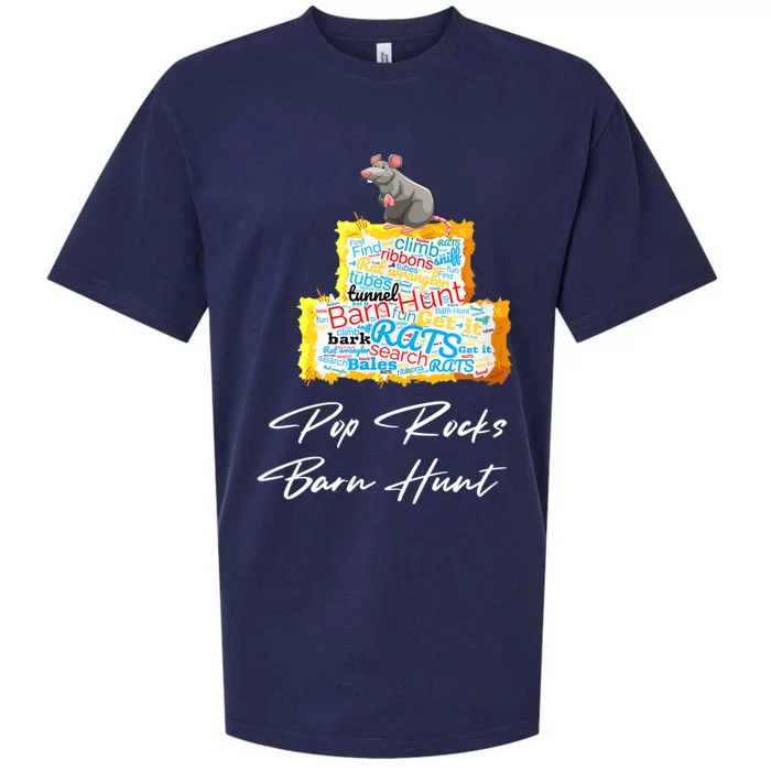 Barn Hunt With My Dog3 Sueded Cloud Jersey T-Shirt