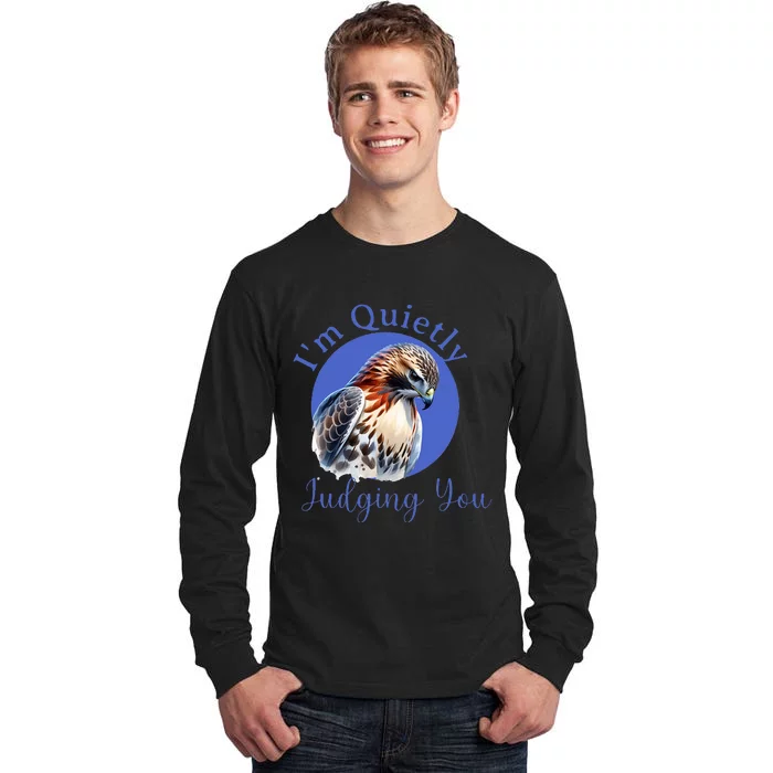 Beautiful Hawk With Tall Long Sleeve T-Shirt