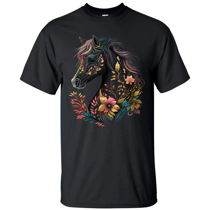 Black cheap horse shirt