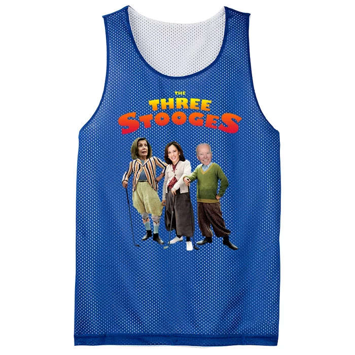 Biden Harris Warren The 3 Stooges Mesh Reversible Basketball Jersey Tank