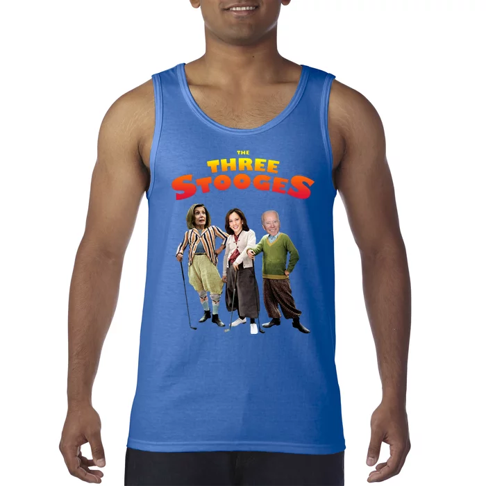 Biden Harris Warren The 3 Stooges Tank Top