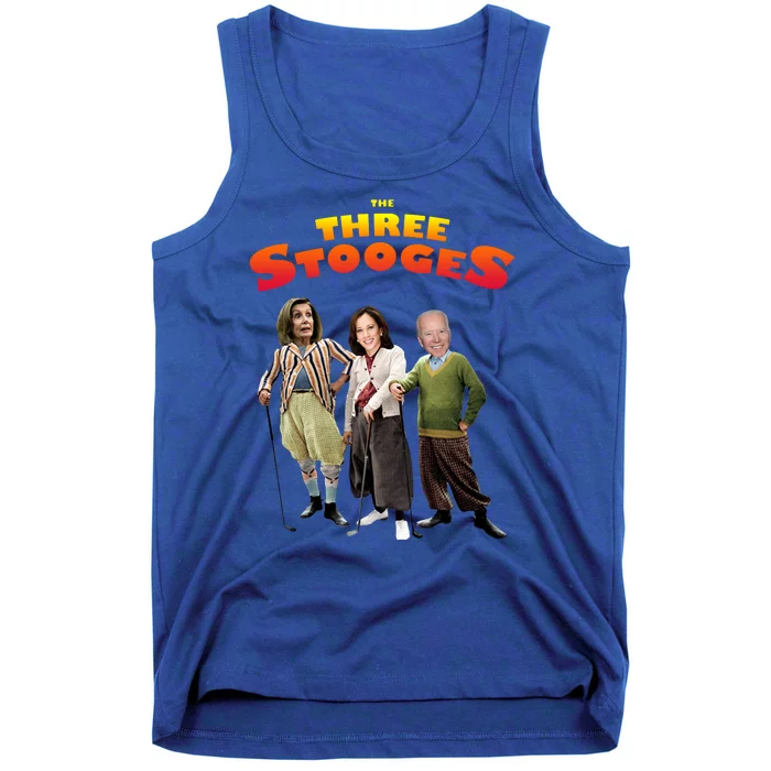 Biden Harris Warren The 3 Stooges Tank Top