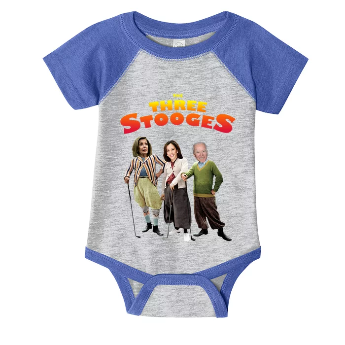 Biden Harris Warren The 3 Stooges Infant Baby Jersey Bodysuit