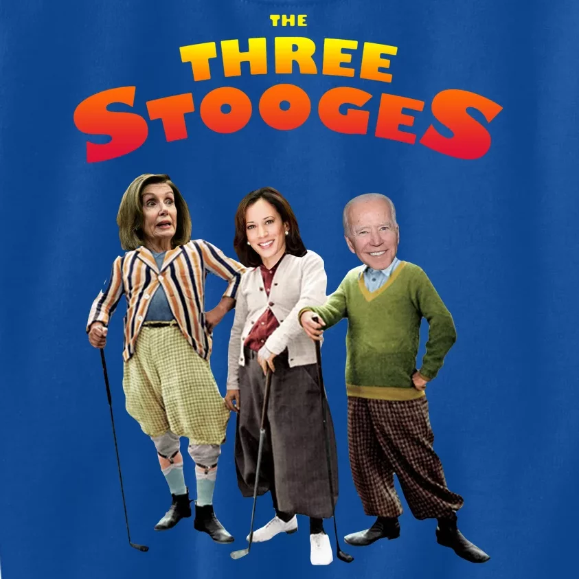 Biden Harris Warren The 3 Stooges Kids Sweatshirt