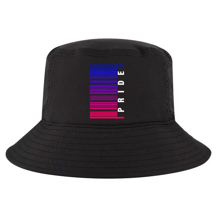 Bi Pride Barcode Bisexual Cool Comfort Performance Bucket Hat