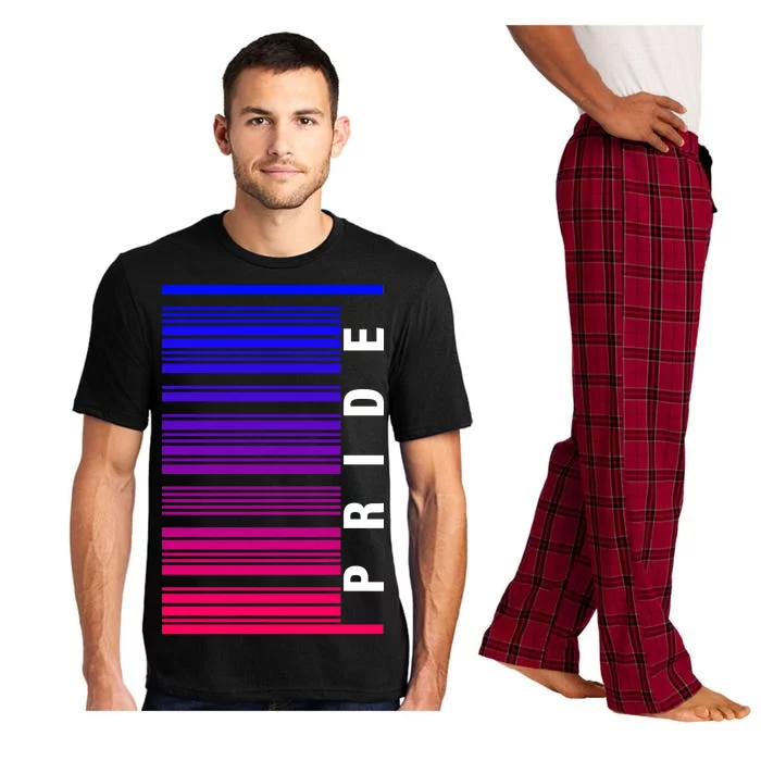 Bi Pride Barcode Bisexual Pajama Set