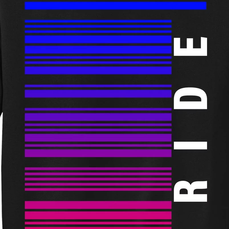 Bi Pride Barcode Bisexual Tall Sweatshirt