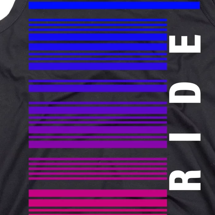 Bi Pride Barcode Bisexual Tank Top