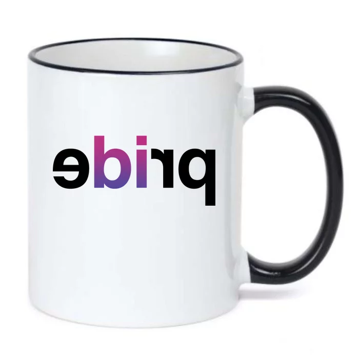 Bi Pride Parade BiSexual Black Color Changing Mug