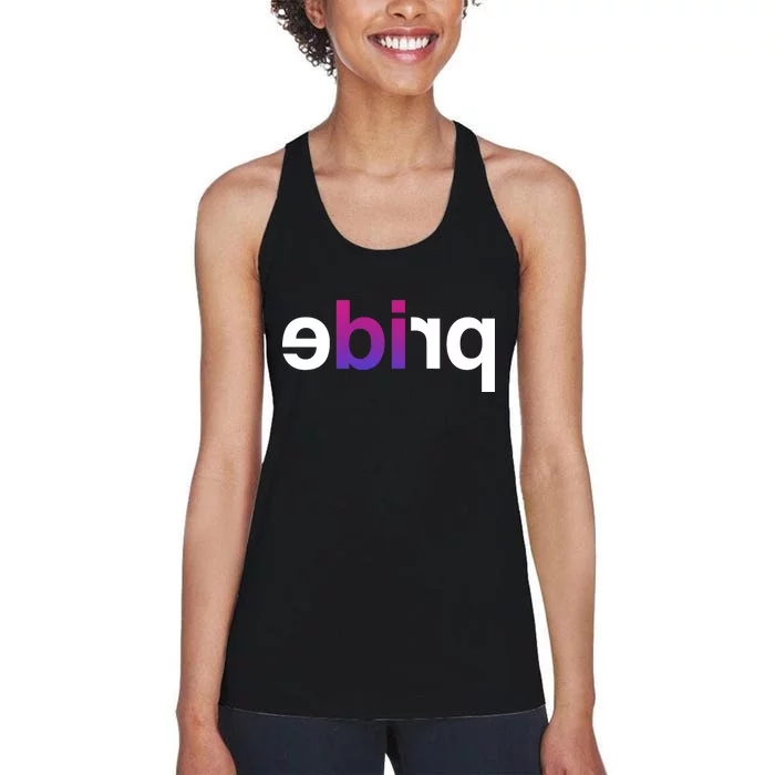 Bi Pride Parade BiSexual Women's Racerback Tank