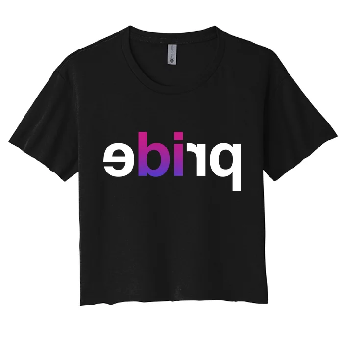 Bi Pride Parade BiSexual Women's Crop Top Tee