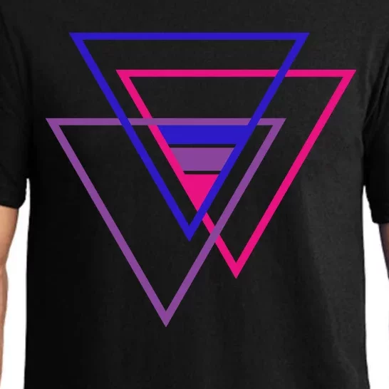 Bi Pride Triangle Pajama Set