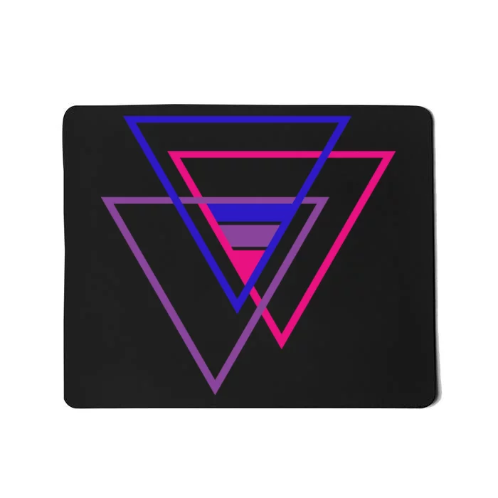 Bi Pride Triangle Mousepad