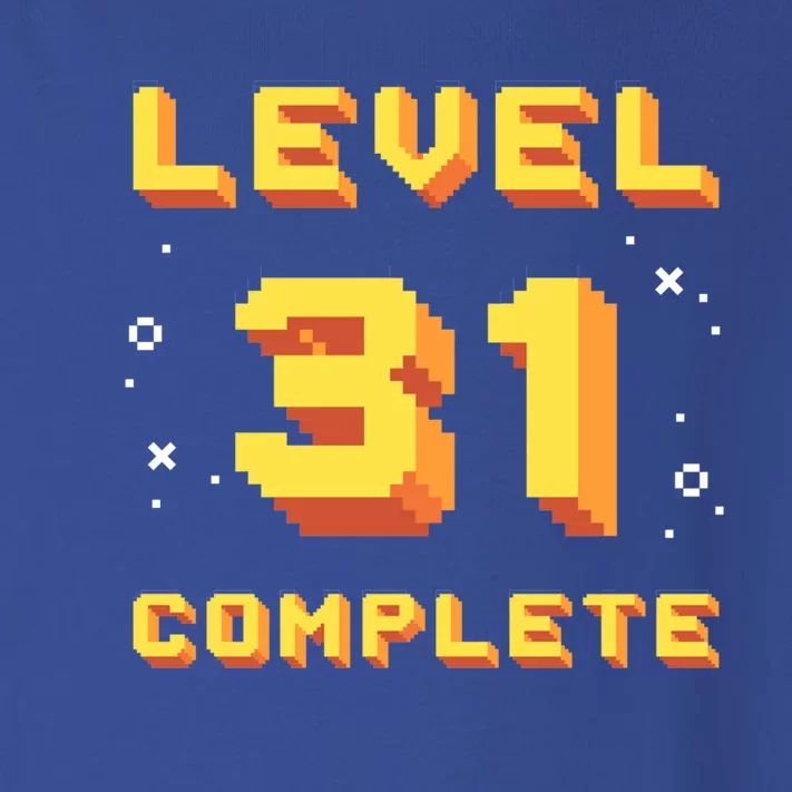 Born In 1990 Level 31 Complete 31th Birthday Retro Gaming Gift Toddler Long Sleeve Shirt