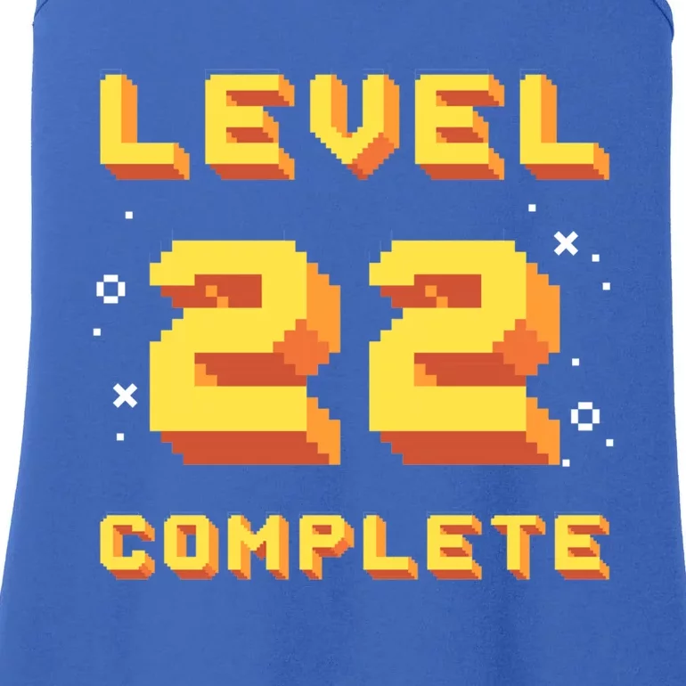 Born In 1999 Level 22 Complete 22th Birthday Retro Gaming Gift Ladies Essential Tank