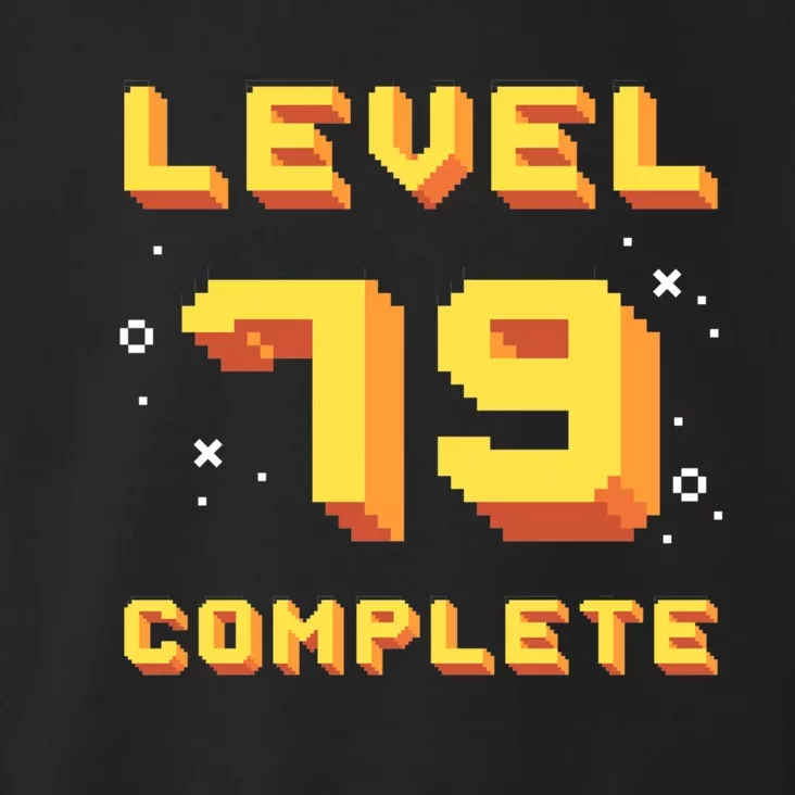 Born In 1942 Level 79 Complete 79th Birthday Retro Gaming Toddler Hoodie