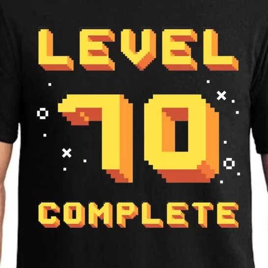 Born In 1951 Level 70 Complete 70th Birthday Retro Gaming Gift Pajama Set