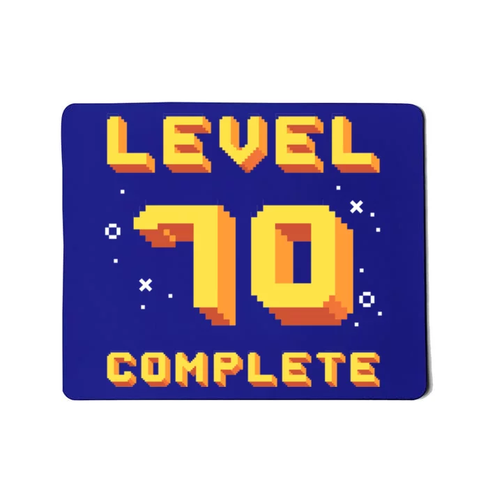 Born In 1951 Level 70 Complete 70th Birthday Retro Gaming Gift Mousepad