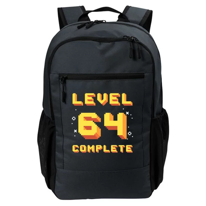 Born In 1957 Level 64 Complete 64th Birthday Retro Gaming Gift Daily Commute Backpack