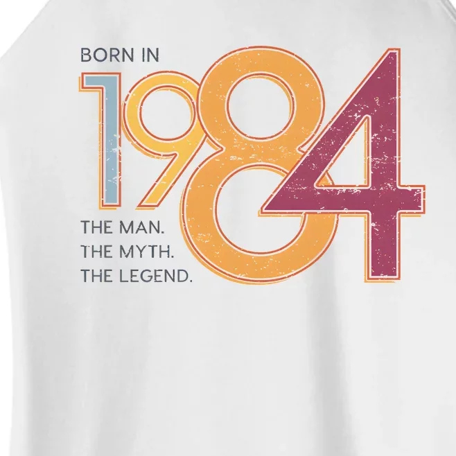 Born In 1984 For Husband The Man The Myth The Legend Women’s Perfect Tri Rocker Tank