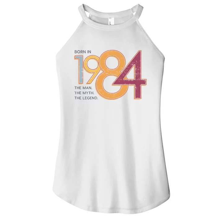 Born In 1984 For Husband The Man The Myth The Legend Women’s Perfect Tri Rocker Tank