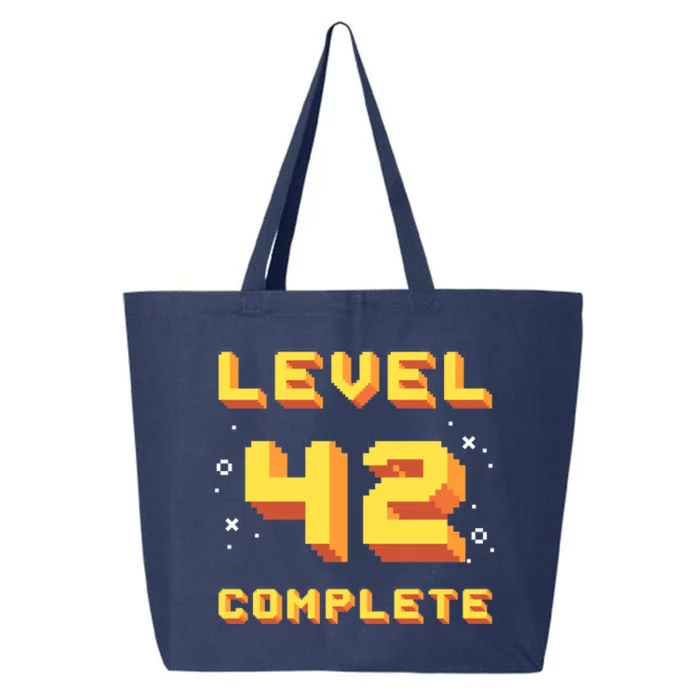 Born In 1979 Level 42 Complete 42th Birthday Retro Gaming Gift 25L Jumbo Tote