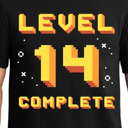 Born In 2007 Level 14 Complete 14th Birthday Retro Gaming Gift Pajama Set