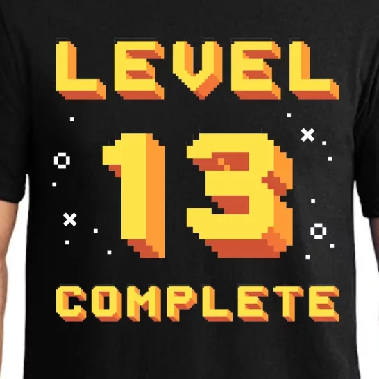 Born In 2008 Level 13 Complete 13th Birthday Retro Gaming Cute Gift Pajama Set