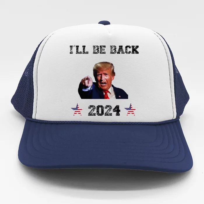 Back In 24 Trumps Trucker Hat