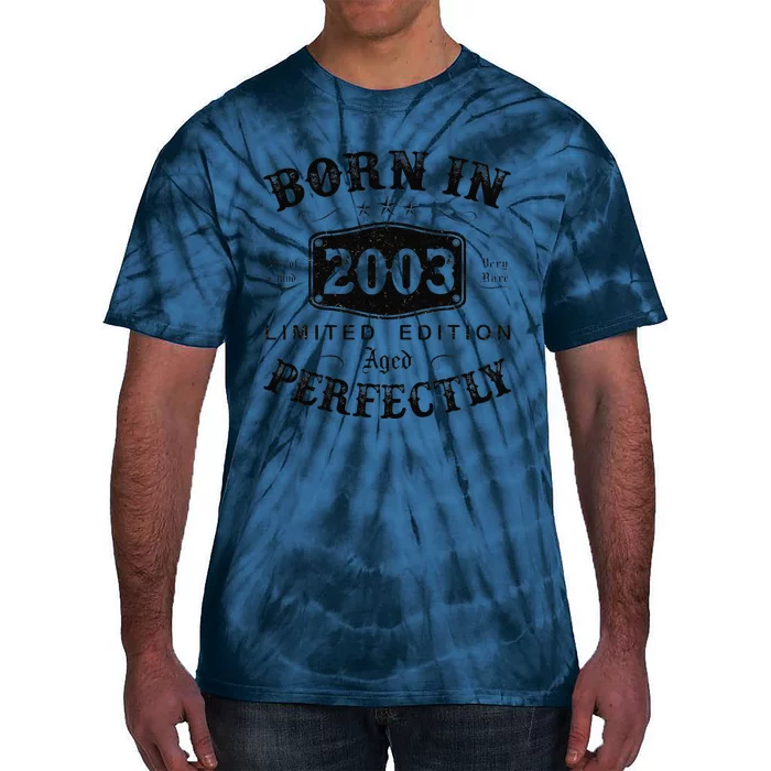 Born In 2003 20 Years Old 20th Birthday Gifts For Tie-Dye T-Shirt