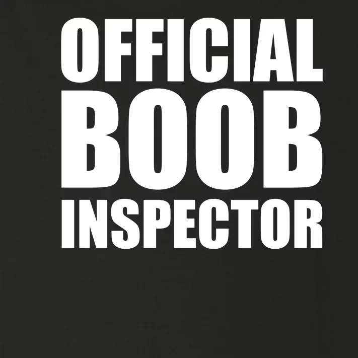 Boob Inspector 31st October Toddler Long Sleeve Shirt