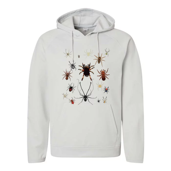 Bruh Im 6 Year Old Birthday Spider Web Performance Fleece Hoodie