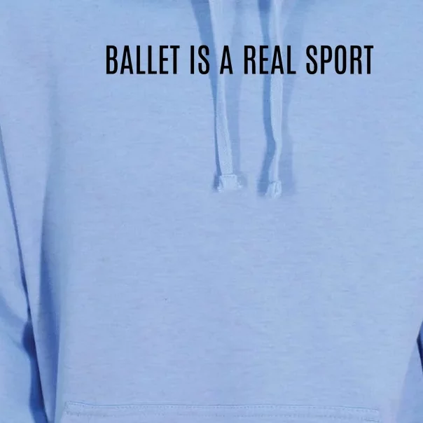 Ballet Is A Real Sport Unisex Surf Hoodie