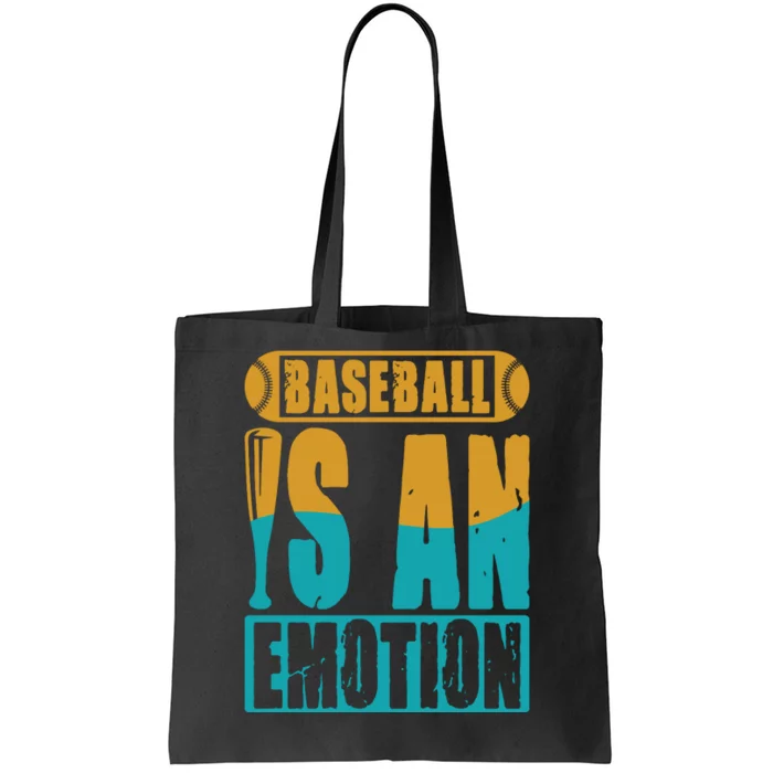 Baseball Is An Emotion Baseball Gift Tote Bag