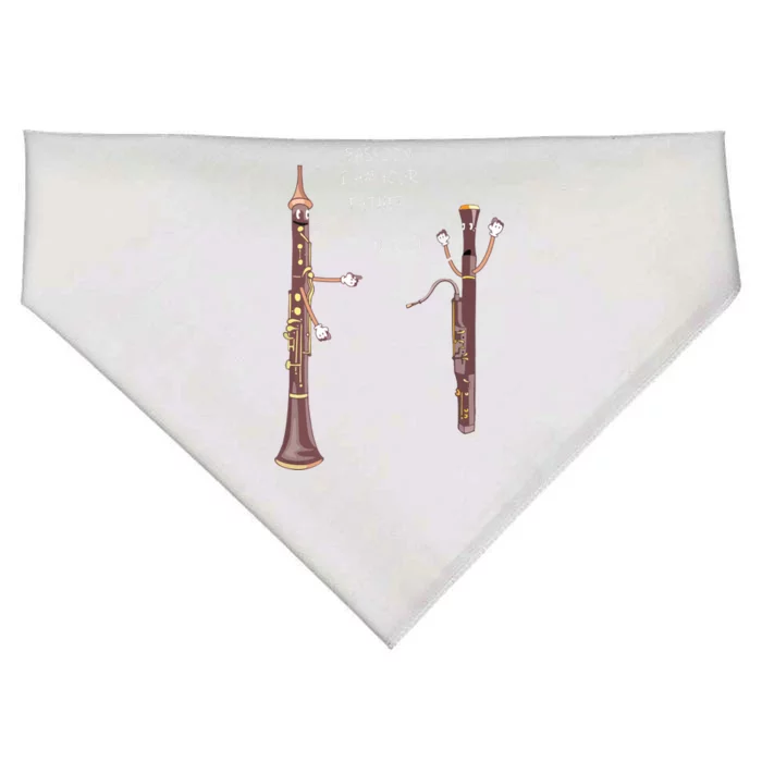 Bassoon I Am Your Father Nooo Funny Oboe USA-Made Doggie Bandana