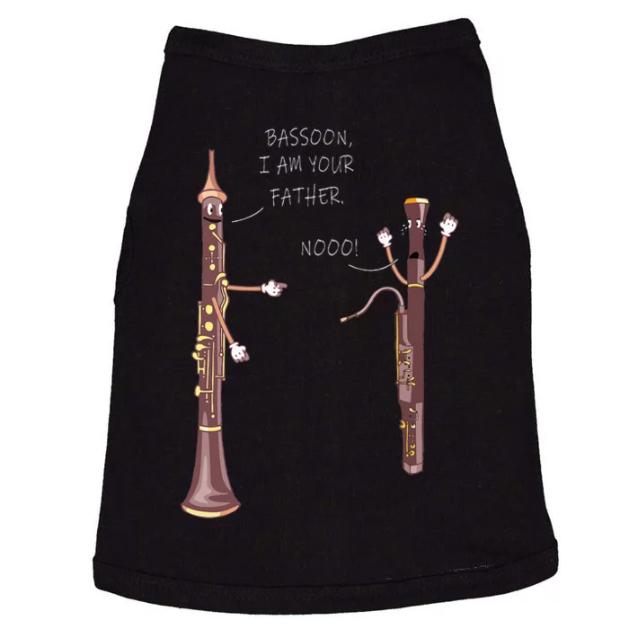 Bassoon I Am Your Father. Nooo! Funny Oboe Doggie Tank