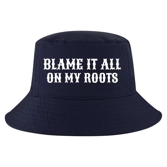 Blame It All On My Roots Cool Comfort Performance Bucket Hat