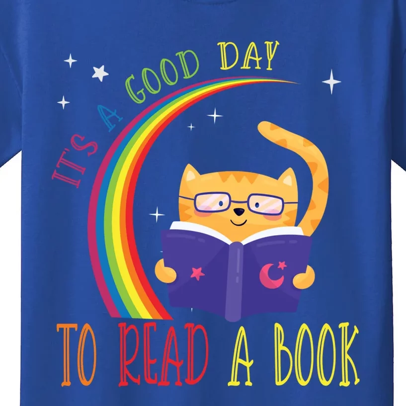 Bookworm It's A Good Day To Read A Book Lovers Gift Kids T-Shirt