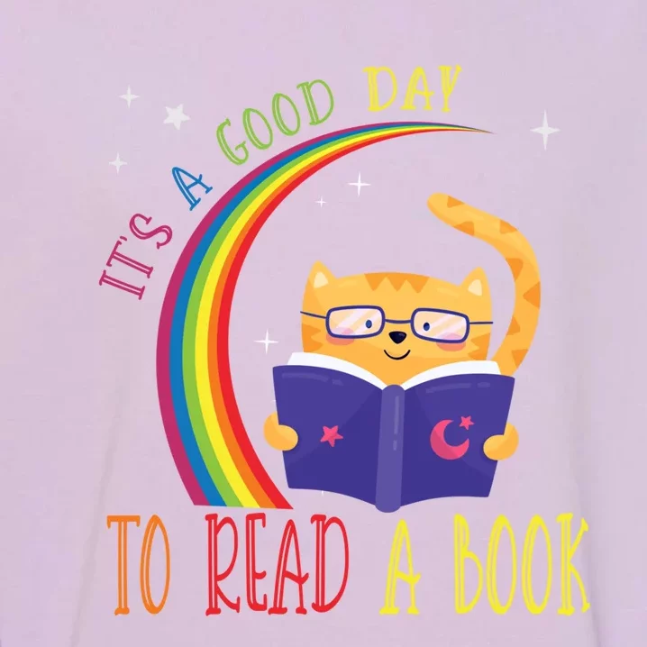 Bookworm It's A Good Day To Read A Book Lovers Gift Garment-Dyed Sweatshirt