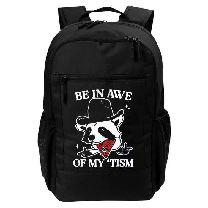 Be In Awe Of My Tism Retro Daily Commute Backpack