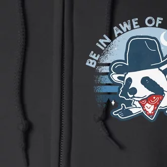 Be In Awe Of My Tism Funny Autism Awareness Full Zip Hoodie