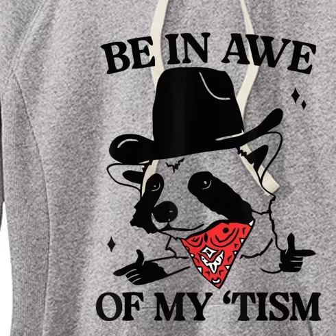 Be In Awe Of My Tism Women's Fleece Hoodie