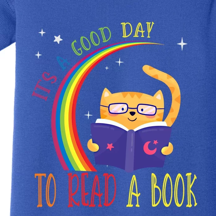 Bookworm It's A Good Day To Read A Book Lovers Great Gift Baby Bodysuit