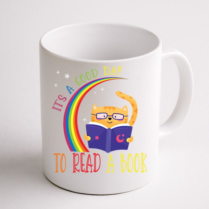 Bookworm It's A Good Day To Read A Book Lovers Great Gift Front & Back Coffee Mug