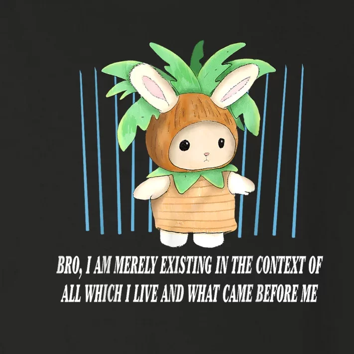 Bro I Am Merely Existing In The Context Of All Which I Live Toddler Long Sleeve Shirt