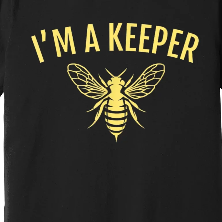 Beekeeper I'm A (Bee) Keeper Premium T-Shirt