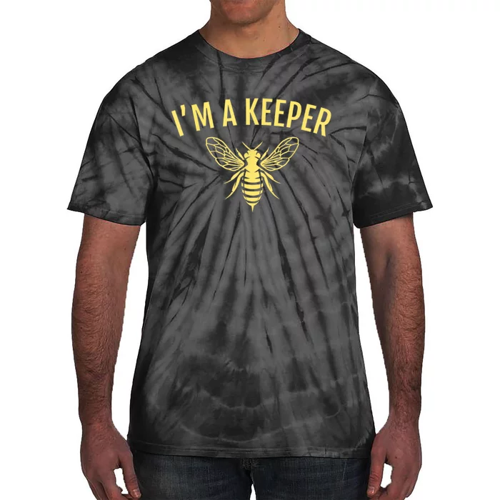 Beekeeper I'm A (Bee) Keeper Tie-Dye T-Shirt