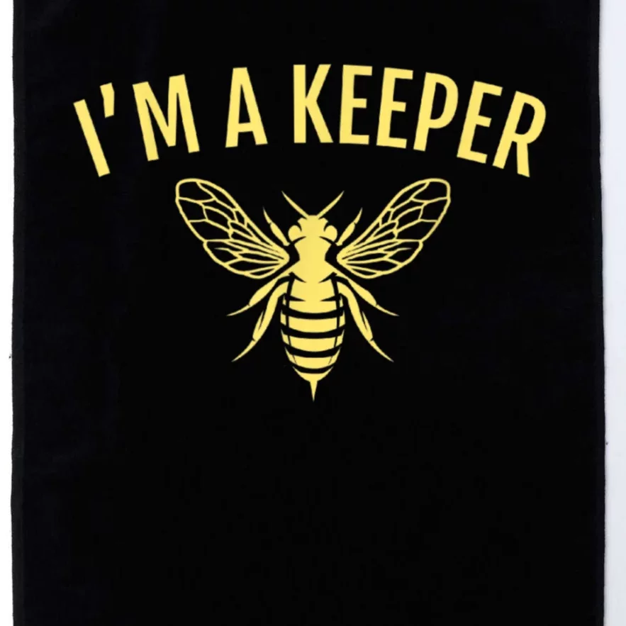 Beekeeper I'm A (Bee) Keeper Platinum Collection Golf Towel