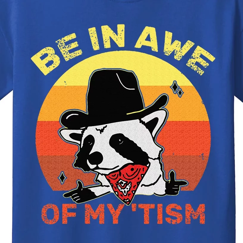 Be In Awe Of My Tism Kids T-Shirt