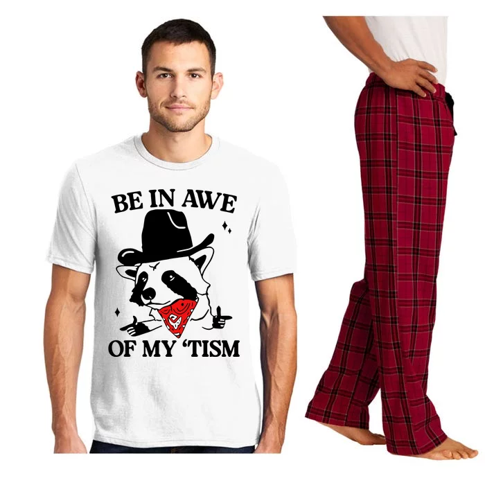 Be In Awe Of My Tism Retro Style Pajama Set